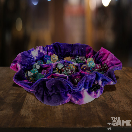 Dice Bag with Pockets - Nebula