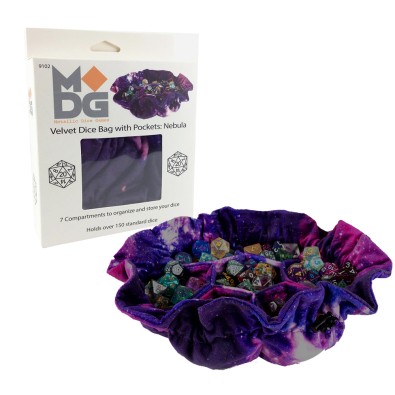 Dice Bag with Pockets - Nebula