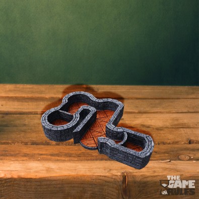 WarLock Tiles: Expansion Pack - 1 in. Dungeon Angles & Curves WarLock Tiles: Expansion Pack - 1 in. Dungeon Angles & Curves