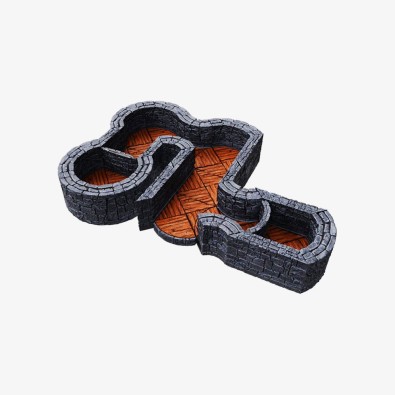 WarLock Tiles: Expansion Pack - 1 in. Dungeon Angles & Curves WarLock Tiles: Expansion Pack - 1 in. Dungeon Angles & Curves