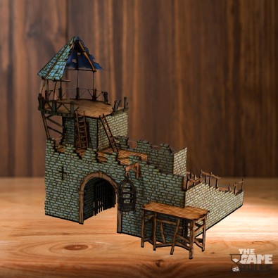 Warcradle Scenics: Gloomburg - Gatehouse