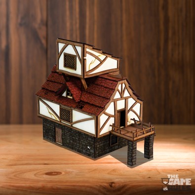 Warcradle Scenics: Gloomburg - Ramshackle Residence