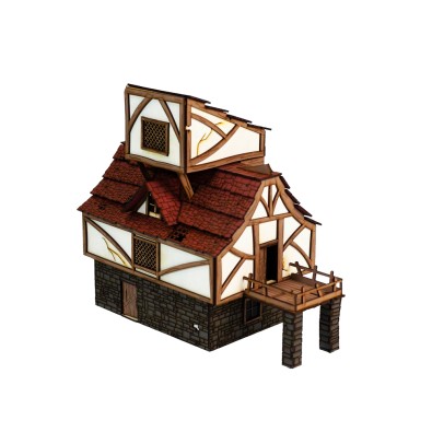 Warcradle Scenics: Gloomburg - Ramshackle Residence