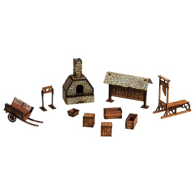 Warcradle Scenics: Gloomburg - Scatter Terrain