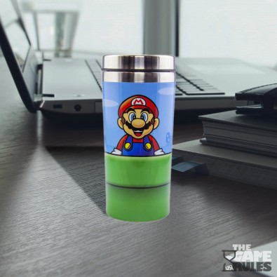 Nintendo - Super Mario: Warp Pipe - Ανοξείδωτο Ατσάλι - Κούπα Ταξιδιού (450ml) Nintendo - Super Mario: Warp Pipe - Ανοξείδωτο Ατσάλι - Κούπα Ταξιδιού (450ml)