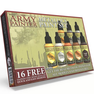 Warpaints Metallics Paint Set