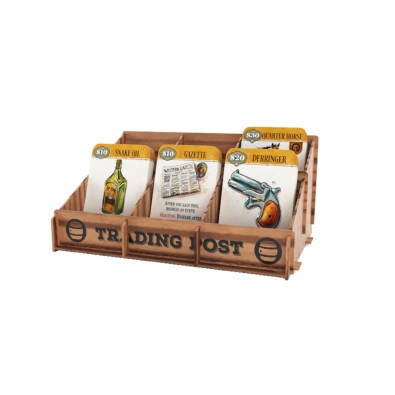 Western Legends Ante Up - Wooden Trading Post Western Legends Ante Up - Wooden Trading Post
