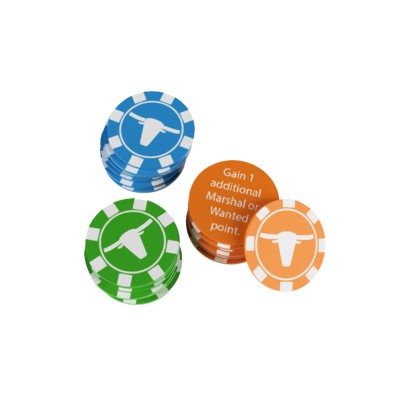Western Legends: Cattle Tokens Western Legends: Cattle Tokens