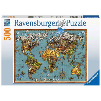Ο Κόσμος των Πεταλούδων - Puzzle - 500pc