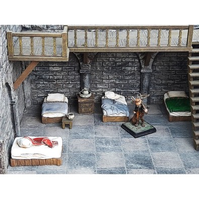 Hostel Beds (Set of 4) Hostel Beds (Set of 4)