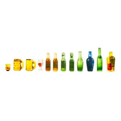 Set of Bottles and Glasses (24pcs) Set of Bottles and Glasses (24pcs)