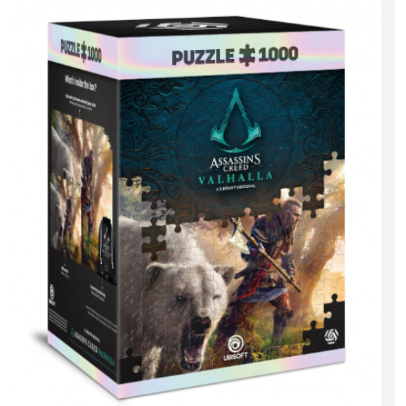 Assassins Creed Valhalla: Eivor & Polar Bear - Puzzle - 1000pc