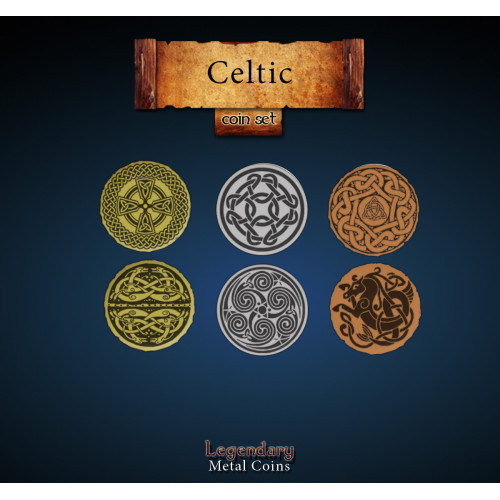 Celtic Coin Set (x24)