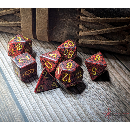 Chessex Speckled Polyhedral 7-Die Set - Mercury
