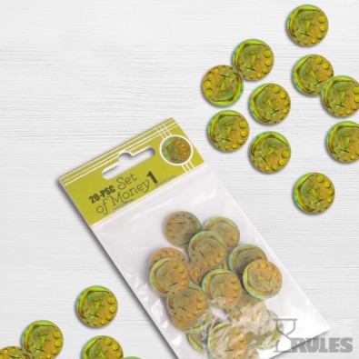 e-Raptor 20-Piece Set of Money 1