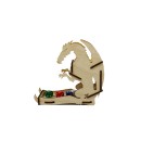 e-Raptor Dice Tower Dragon Wooden Small