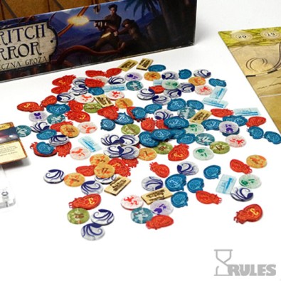 e-Raptor Eldritch Horror Complete Tokens Set (184pc)