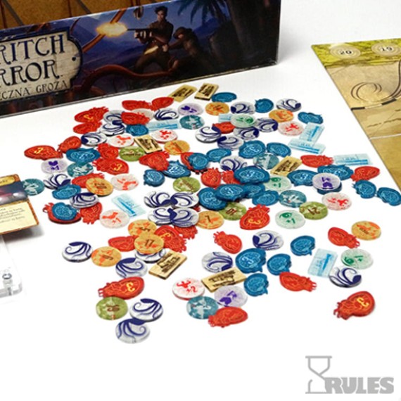 e-Raptor Eldritch Horror Complete Tokens Set (184pc)