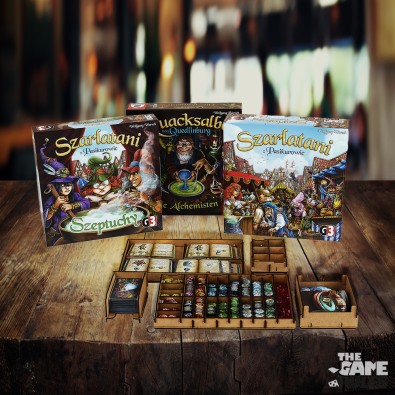 e-Raptor: Insert - The Quacks of Quedlinburg + Expansions