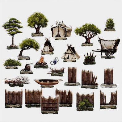 e-Raptor RPG Forest Set - Objects and Modular Map e-Raptor RPG Forest Set - Objects and Modular Map