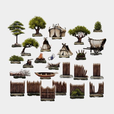 e-Raptor RPG Objects Forest