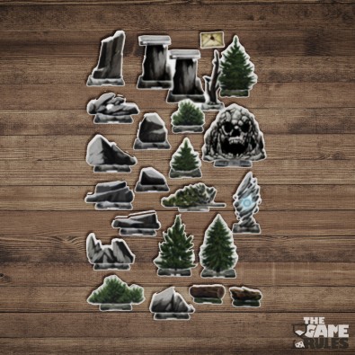 e-Raptor RPG Objects Rocks