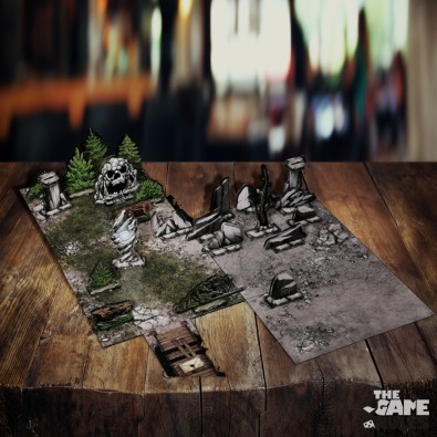 e-Raptor RPG Rocks Set - Objects and Modular Map