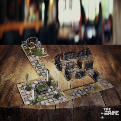 e-Raptor RPG Ruins Set - Objects and Modular Map