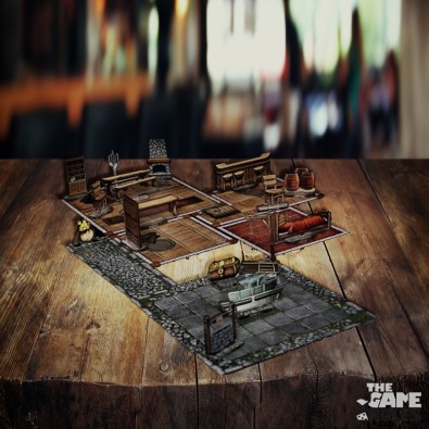 e-Raptor RPG Tavern Set - Objects and Modular Map e-Raptor RPG Tavern Set - Objects and Modular Map