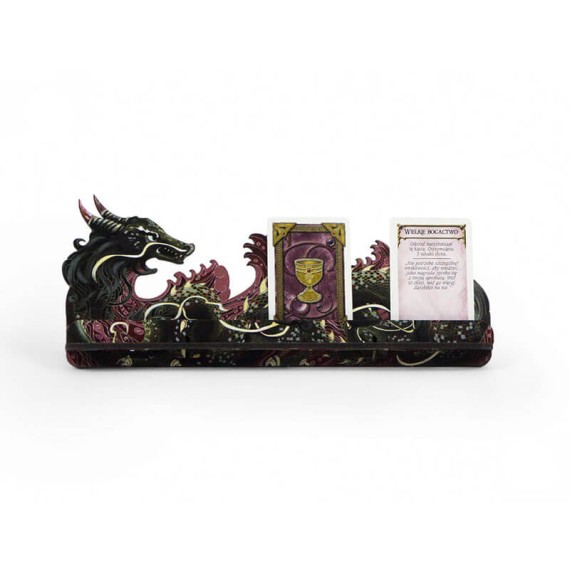 e-Raptor Card Holder - S Dragon FullPrint Red