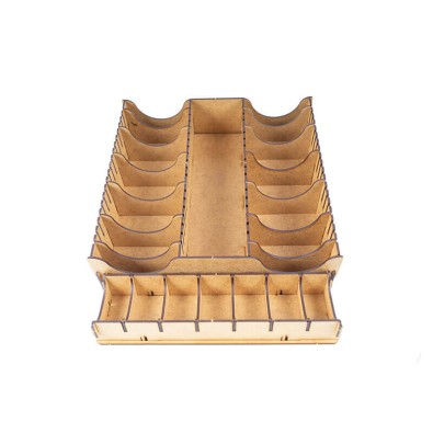 e-Raptor Insert: Universal LCG card game BIG Box (29x29)