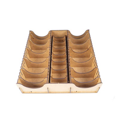 e-Raptor Insert: Universal LCG card game BIG Box (29x29)