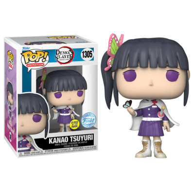 Funko Pop! Animation: Demon Slayer S2 - Kanao (Glows in the Dark Special Edition) (1305) Funko Pop! Animation: Demon Slayer S2 - Kanao (Glows in the Dark Special Edition) (1305)