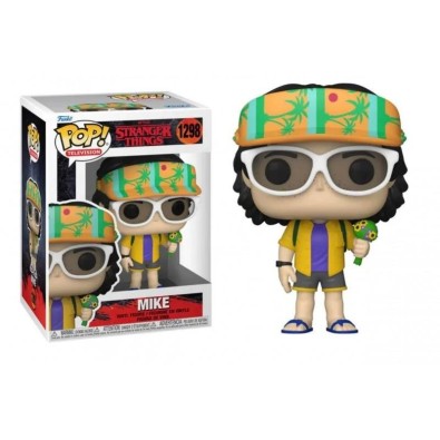 Funko Pop! Television: Stranger Things Season 4 S2 - Mike (California Outfit) (1298) Funko Pop! Television: Stranger Things Season 4 S2 - Mike (California Outfit) (1298)