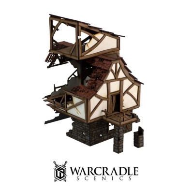 Warcradle Scenics: Gloomburg - Ruined Ramshackle Residence