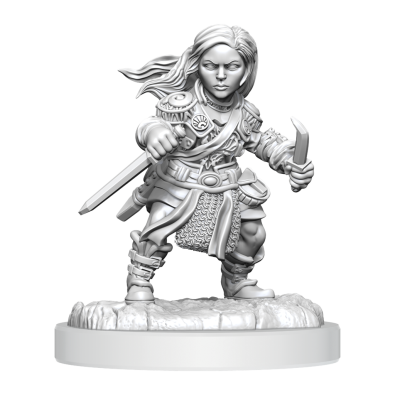 D&D Nolzur's Marvelous Miniatures: Halfling Rogue Female D&D Nolzur's Marvelous Miniatures: Halfling Rogue Female