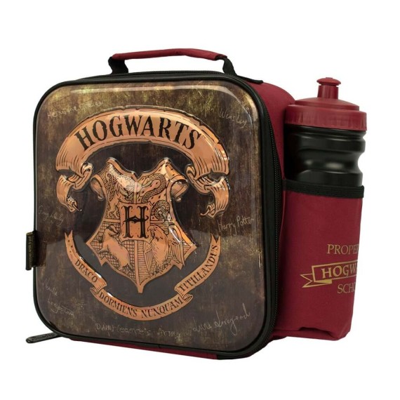 Harry Potter: 3D Embossed Lunch Bag με Μπουκάλι