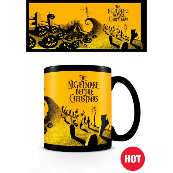 Heat change mug Cemetery Scene 315 ml