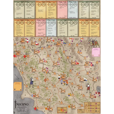 Inferno: Guelphs and Ghibellines Vie for Tuscany, 1259-1261
