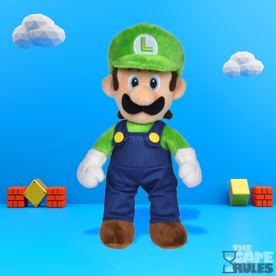 Super Mario - Luigi Λούτρινη Φιγούρα (30 cm) Super Mario - Luigi Λούτρινη Φιγούρα (30 cm)