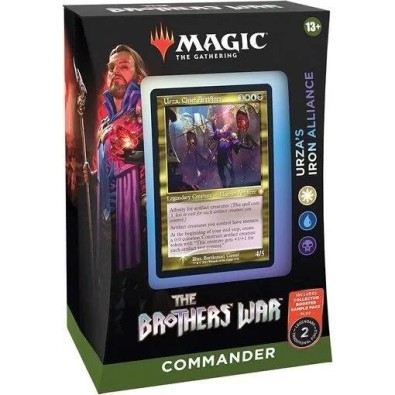 Magic the Gathering The Brothers' War: Commander Deck - Urza's Iron Alliance Magic the Gathering The Brothers' War: Commander Deck - Urza's Iron Alliance