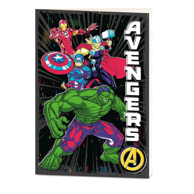 Marvel: Avengers (Be Bold) - Α5 Τετράδιο (Σελίδες με Κουτάκια)