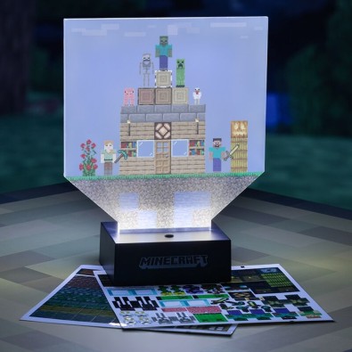 Minecraft - Build a Level Φωτιστικό (22x17cm) Minecraft - Build a Level Φωτιστικό (22x17cm)