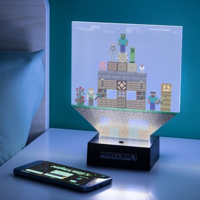 Minecraft - Build a Level Φωτιστικό (22x17cm) Minecraft - Build a Level Φωτιστικό (22x17cm)