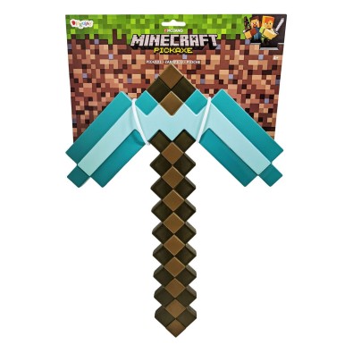 Minecraft - Plastic Replica Diamond Pickaxe (40 cm) Minecraft - Plastic Replica Diamond Pickaxe (40 cm)