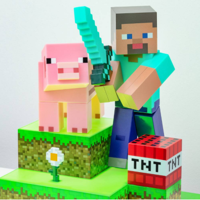 Minecraft - Diorama Light Steve (Φωτιστικό)