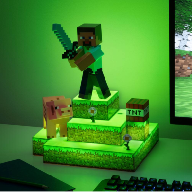 Minecraft - Diorama Light Steve (Φωτιστικό)