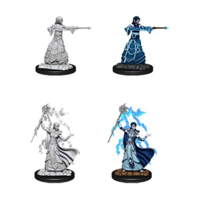 D&D Nolzur's Marvelous Miniatures - Female Elf Wizard 
