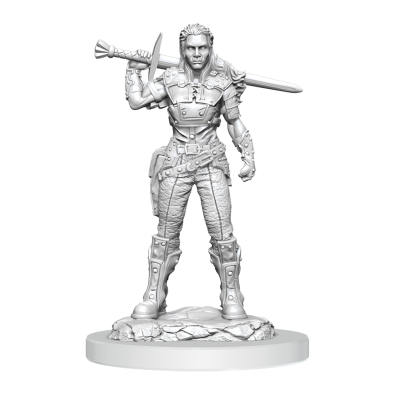 D&D Nolzur's Marvelous Miniatures: Orc Fighter Female D&D Nolzur's Marvelous Miniatures: Orc Fighter Female