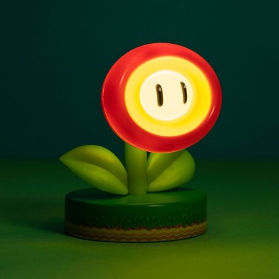 Super Mario: Fire Flower - Icon Φωτιστικό Super Mario: Fire Flower - Icon Φωτιστικό